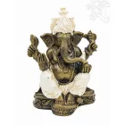 Ganesha színes rezin szobor - 25 cm
