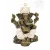 Ganesha színes rezin szobor - 25 cm