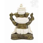 Ganesha színes rezin szobor - 25 cm