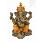 Ganesha színes rezin szobor - 25 cm