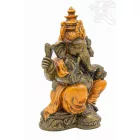 Ganesha színes rezin szobor - 25 cm