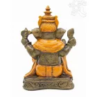Ganesha színes rezin szobor - 25 cm