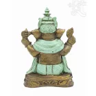 Ganesha színes rezin szobor - 25 cm