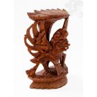 Garuda fa szobor - 18 cm