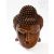Buddha fej fa faragott szobor - 20 cm