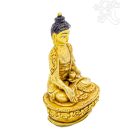 Shakyamuni Buddha, teljesen aranyozott szobor - 7,5 cm