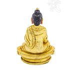 Shakyamuni Buddha, teljesen aranyozott szobor - 7,5 cm