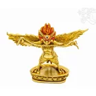Garuda, teljesen aranyozott szobor - 8 cm