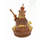 Guru Rinpoche, félig aranyozott szobor - 21 cm
