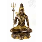 Shiva nagyméretű réz szobor különlegesség - 58 cm