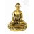 Shakyamuni Buddha réz szobor, sárga, különlegesség - 55 cm