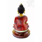 Shakyamuni Buddha agyag szobor, hatalmas méretű különlegesség - 42 cm
