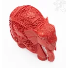 Műgyanta elefánt szobor - 14,5 cm