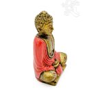 Amitabha Buddha színes rezin szobor - 9 cm