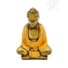 Amitabha Buddha színes rezin szobor - 9 cm