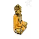 Amitabha Buddha színes rezin szobor - 9 cm