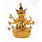 Namgyalma aranyozott szobor, különleges - 25 cm