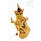 Namgyalma aranyozott szobor, különleges - 25 cm