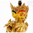 Namgyalma aranyozott szobor, különleges - 25 cm