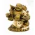 Nevető Buddha színes rezin szobor - 14 cm