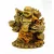 Nevető Buddha színes rezin szobor - 14 cm