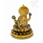 Lakshmi (Laxmi), színes rezin szobor - 11 cm