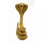Kobra rezin szobor - 20 cm