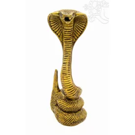 Kobra rezin szobor - 20 cm
