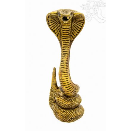 Kobra rezin szobor - 20 cm