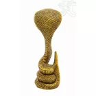 Kobra rezin szobor - 20 cm