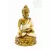 Shakyamuni Buddha színes rezin szobor - 10 cm