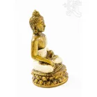 Shakyamuni Buddha színes rezin szobor - 10 cm