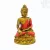 Shakyamuni Buddha színes rezin szobor - 10 cm