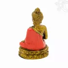Shakyamuni Buddha színes rezin szobor - 10 cm