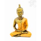 Amitabha Buddha színes rezin szobor - 9 cm