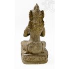 Dewi Tara láva kő szobor - 30 cm