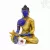 Aranyozott lápisz Gyógyító Buddha szobor – 23 cm