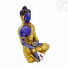 Aranyozott lápisz Gyógyító Buddha szobor – 23 cm