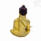 Aranyozott lápisz Gyógyító Buddha szobor – 23 cm