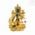 Aranyozott zöld jade Zöld Tara szobor – 23 cm