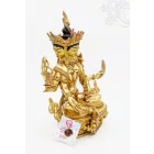 Aranyozott Vasudhara "a gazdagság folyama" szobor – 25 cm