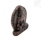 Gyógyító Buddha szobor rezin vörös – 5 cm