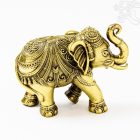 Elefánt könnyű réz szobor - 7 cm