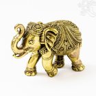 Elefánt könnyű réz szobor - 7 cm