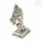 Ganesha fej fém szobor – 12 cm