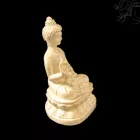 Tanító Buddha fehér rezin szobor – 9 cm
