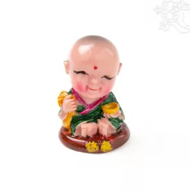 Kis szerzetes rezin szobor – 5 cm