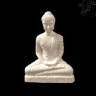 Amitabha Buddha fehér rezin szobor - 7,5 cm