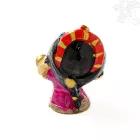 Hagyományos ruhás rezin figura – 4 cm
