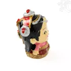 Hagyományos ruhás rezin figura – 4 cm